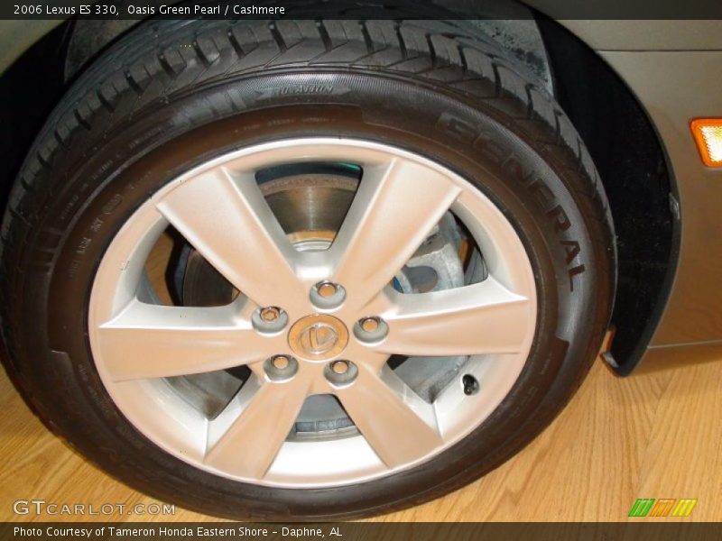 Oasis Green Pearl / Cashmere 2006 Lexus ES 330