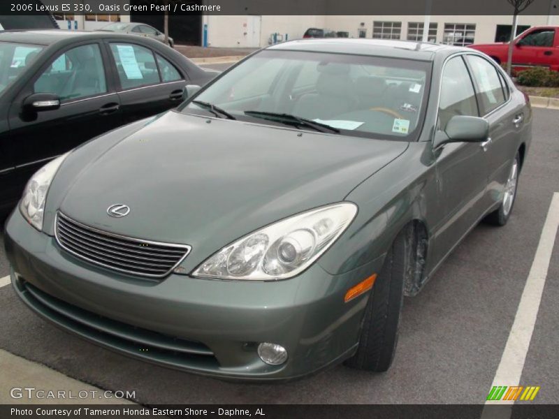 Oasis Green Pearl / Cashmere 2006 Lexus ES 330