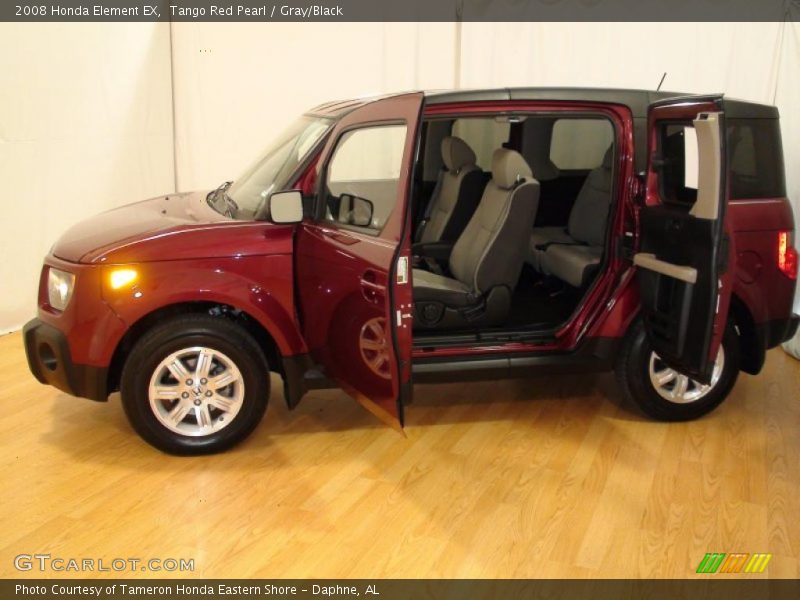 Tango Red Pearl / Gray/Black 2008 Honda Element EX