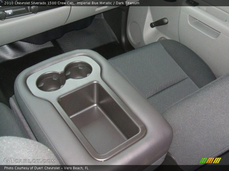 Imperial Blue Metallic / Dark Titanium 2010 Chevrolet Silverado 1500 Crew Cab