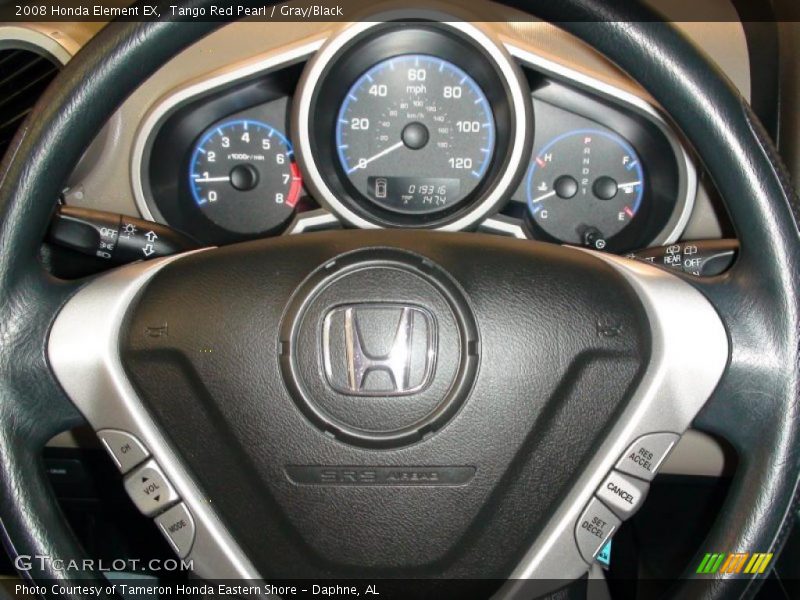 Tango Red Pearl / Gray/Black 2008 Honda Element EX