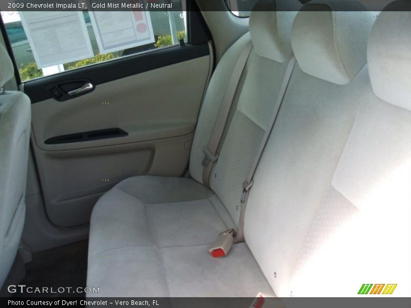 Gold Mist Metallic / Neutral 2009 Chevrolet Impala LT