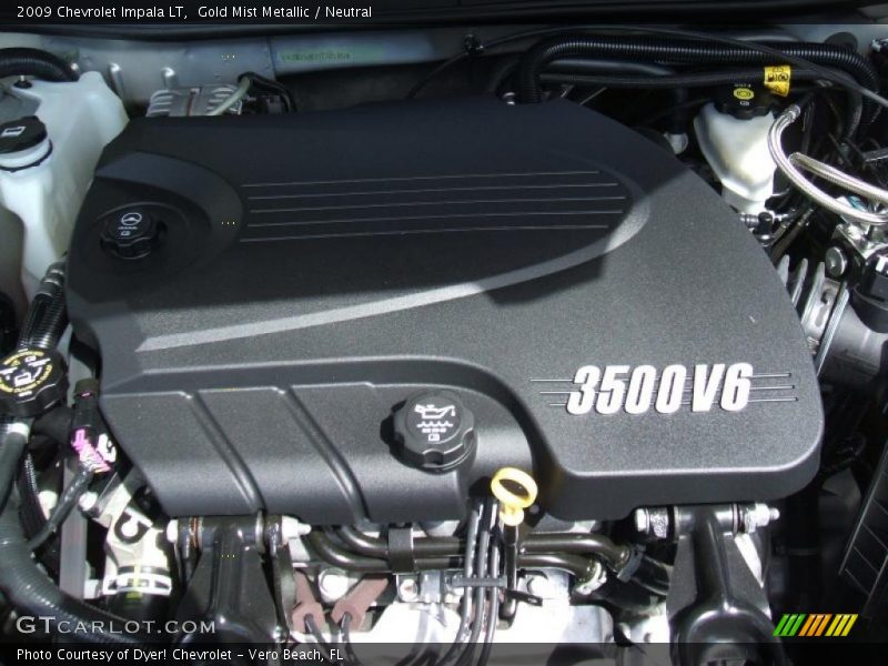 Gold Mist Metallic / Neutral 2009 Chevrolet Impala LT