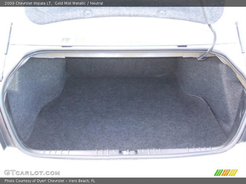 Gold Mist Metallic / Neutral 2009 Chevrolet Impala LT