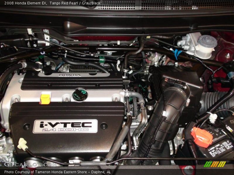 Tango Red Pearl / Gray/Black 2008 Honda Element EX