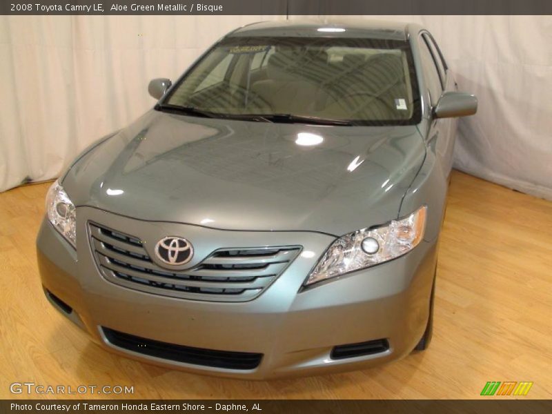 Aloe Green Metallic / Bisque 2008 Toyota Camry LE