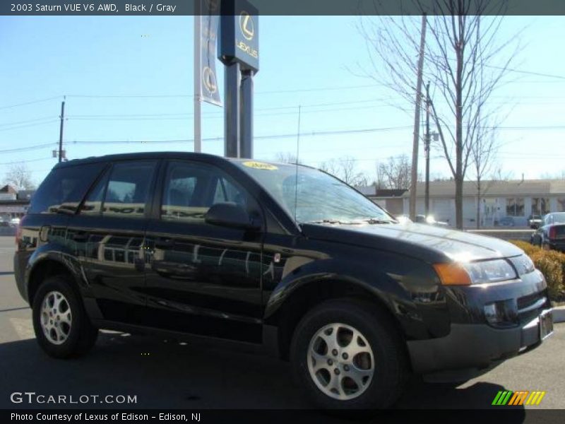 Black / Gray 2003 Saturn VUE V6 AWD