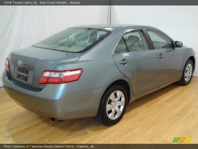 Aloe Green Metallic / Bisque 2008 Toyota Camry LE