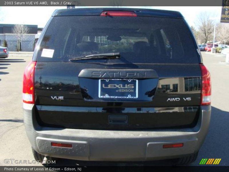Black / Gray 2003 Saturn VUE V6 AWD