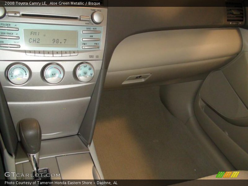 Aloe Green Metallic / Bisque 2008 Toyota Camry LE