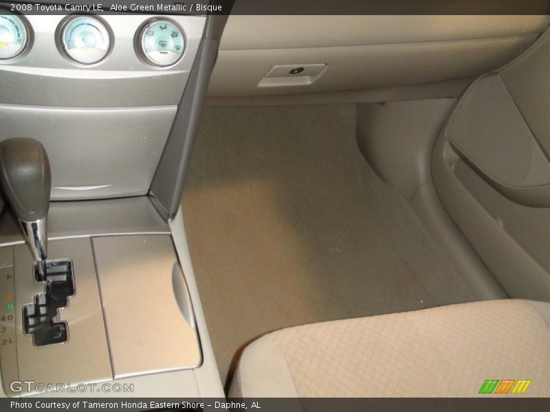 Aloe Green Metallic / Bisque 2008 Toyota Camry LE