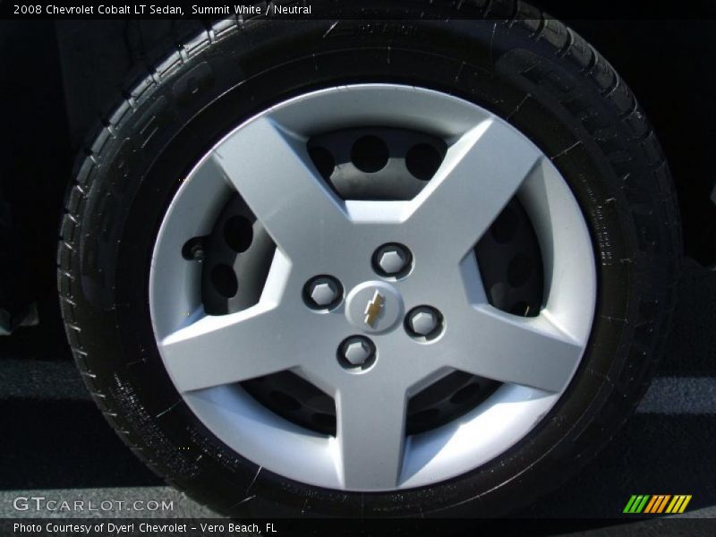 Summit White / Neutral 2008 Chevrolet Cobalt LT Sedan