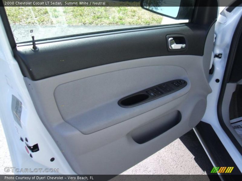 Summit White / Neutral 2008 Chevrolet Cobalt LT Sedan