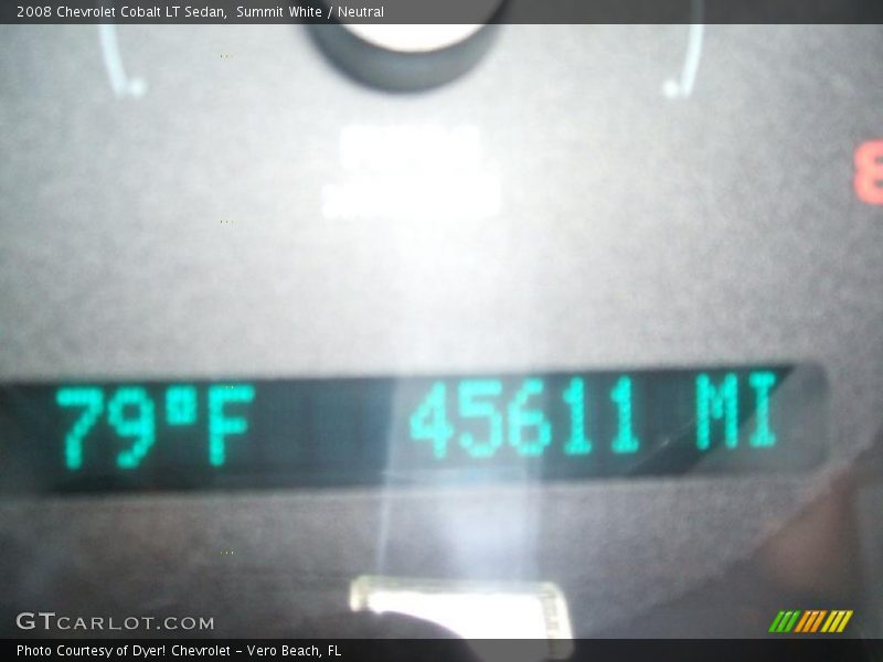 Summit White / Neutral 2008 Chevrolet Cobalt LT Sedan