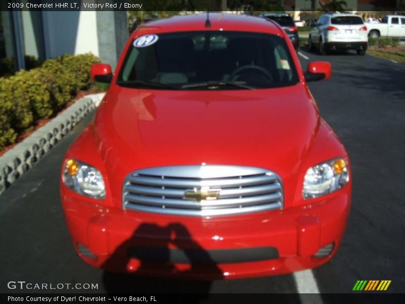 Victory Red / Ebony 2009 Chevrolet HHR LT