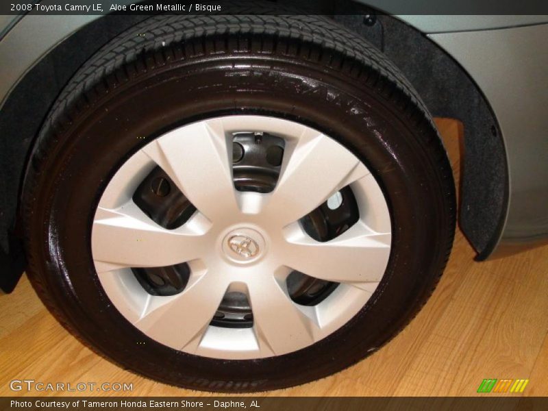 Aloe Green Metallic / Bisque 2008 Toyota Camry LE