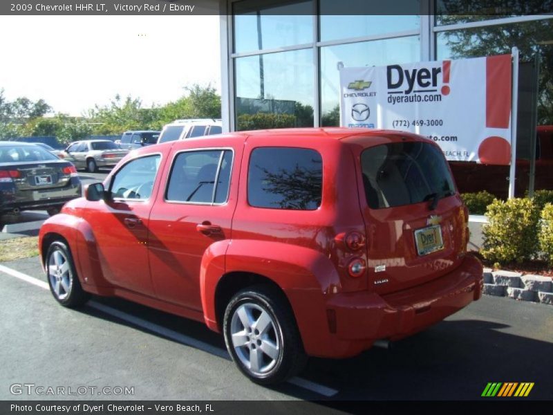 Victory Red / Ebony 2009 Chevrolet HHR LT