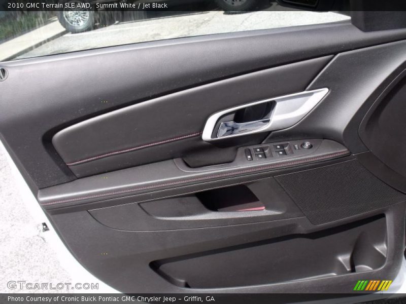 Summit White / Jet Black 2010 GMC Terrain SLE AWD