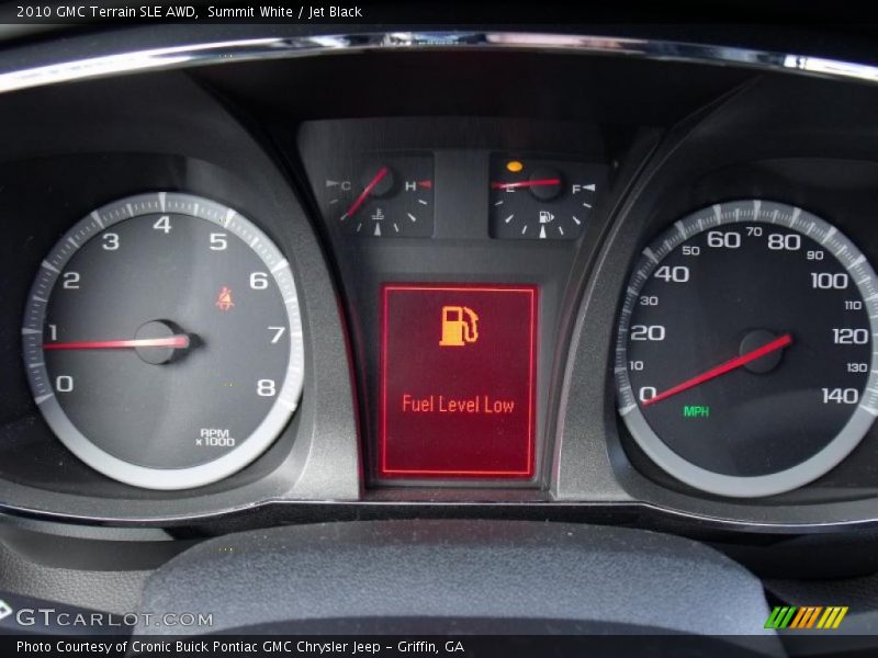 Summit White / Jet Black 2010 GMC Terrain SLE AWD