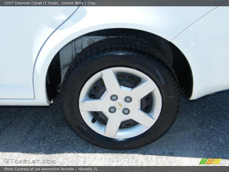Summit White / Gray 2007 Chevrolet Cobalt LT Sedan