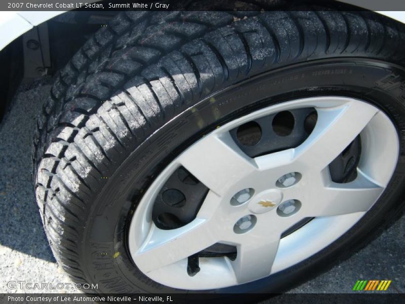 Summit White / Gray 2007 Chevrolet Cobalt LT Sedan