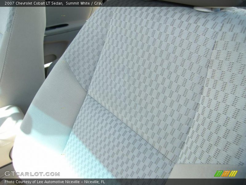 Summit White / Gray 2007 Chevrolet Cobalt LT Sedan