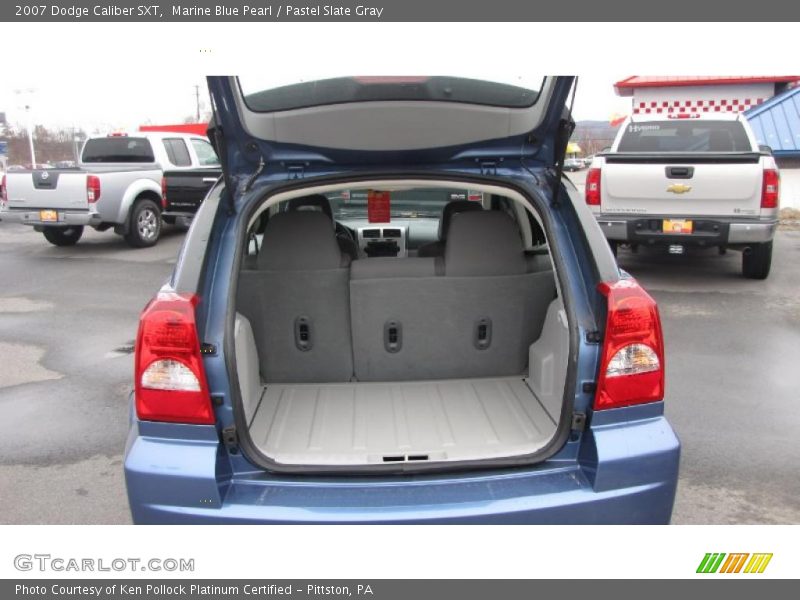 Marine Blue Pearl / Pastel Slate Gray 2007 Dodge Caliber SXT