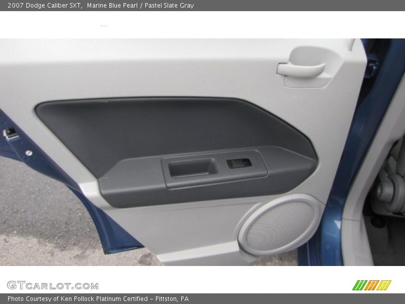 Marine Blue Pearl / Pastel Slate Gray 2007 Dodge Caliber SXT