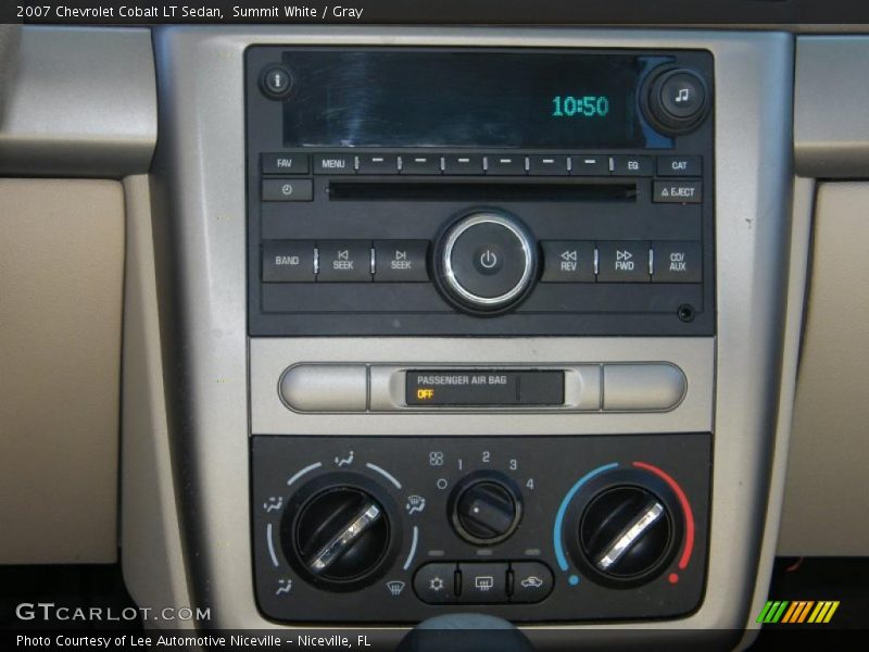Summit White / Gray 2007 Chevrolet Cobalt LT Sedan