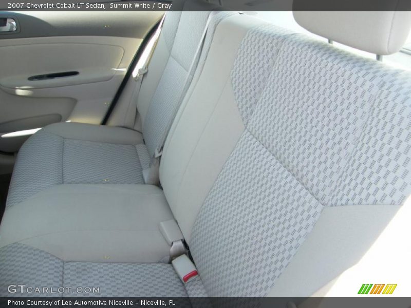 Summit White / Gray 2007 Chevrolet Cobalt LT Sedan