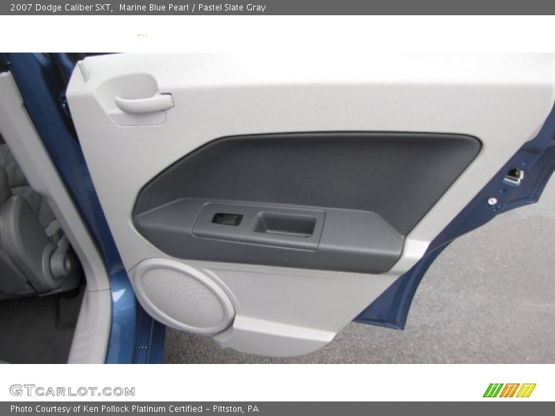 Marine Blue Pearl / Pastel Slate Gray 2007 Dodge Caliber SXT