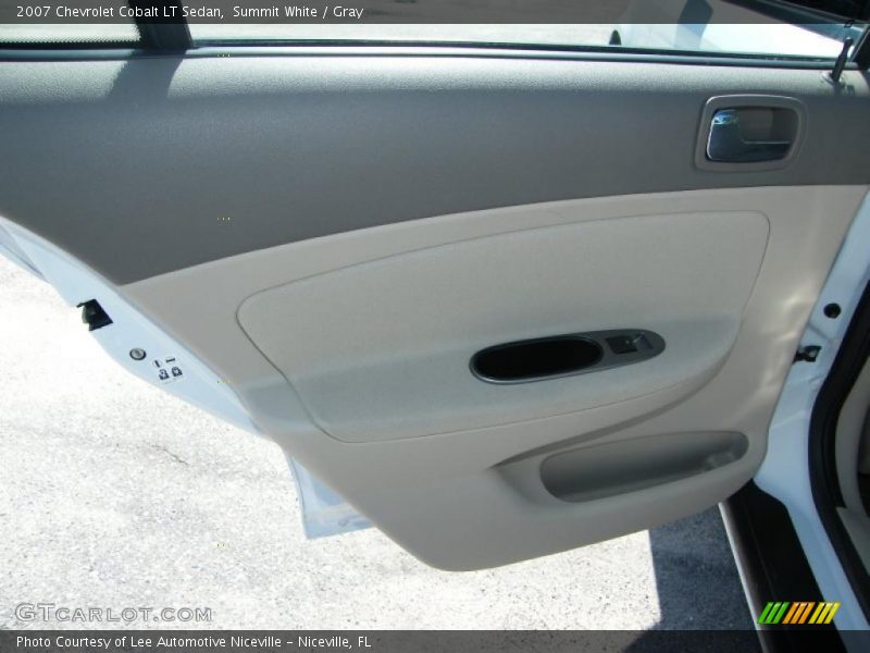 Summit White / Gray 2007 Chevrolet Cobalt LT Sedan