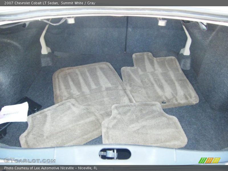 Summit White / Gray 2007 Chevrolet Cobalt LT Sedan