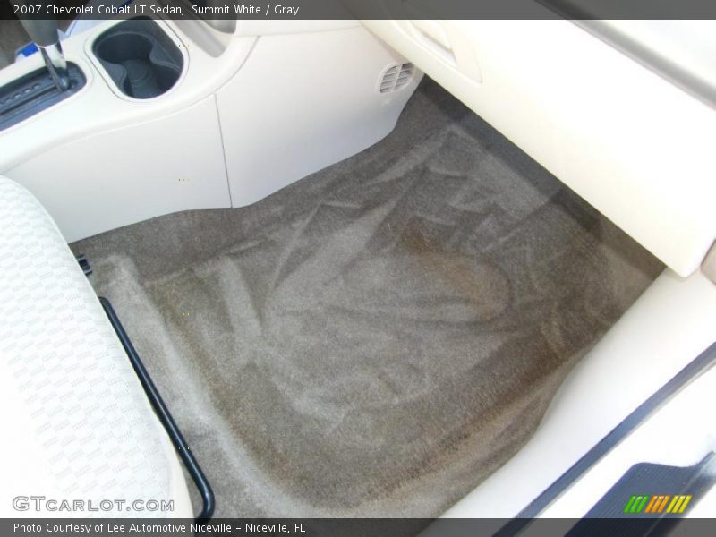 Summit White / Gray 2007 Chevrolet Cobalt LT Sedan