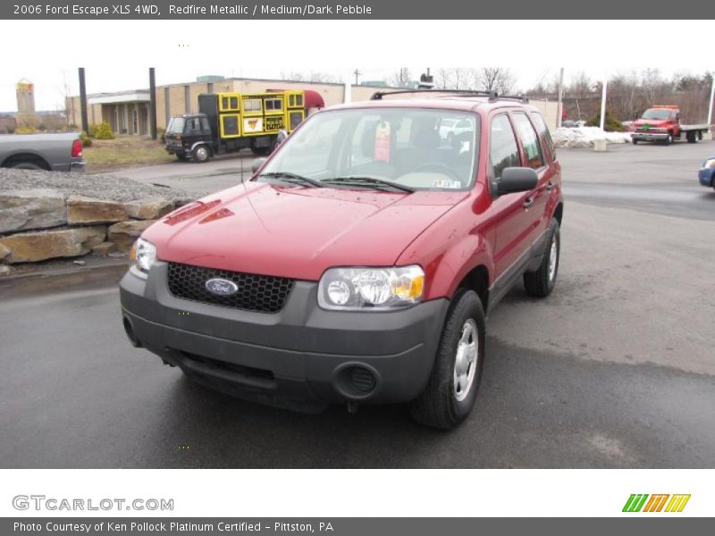 Redfire Metallic / Medium/Dark Pebble 2006 Ford Escape XLS 4WD