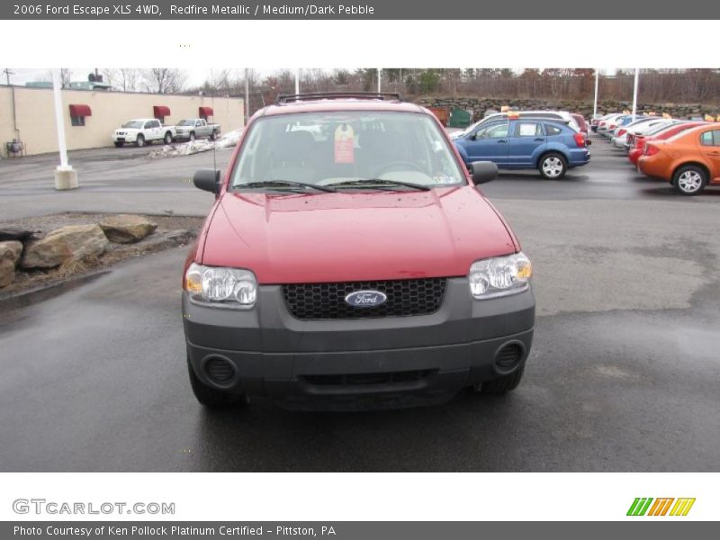 Redfire Metallic / Medium/Dark Pebble 2006 Ford Escape XLS 4WD