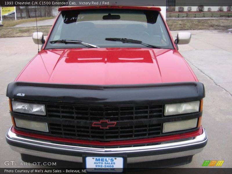 Victory Red / Red 1993 Chevrolet C/K C1500 Extended Cab