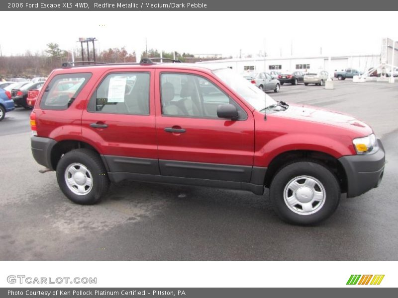 Redfire Metallic / Medium/Dark Pebble 2006 Ford Escape XLS 4WD
