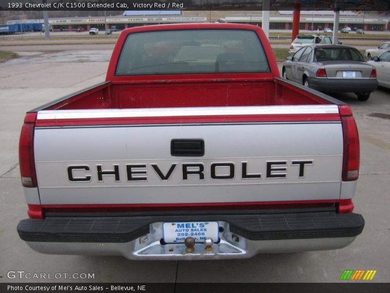 Victory Red / Red 1993 Chevrolet C/K C1500 Extended Cab