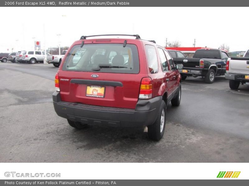 Redfire Metallic / Medium/Dark Pebble 2006 Ford Escape XLS 4WD