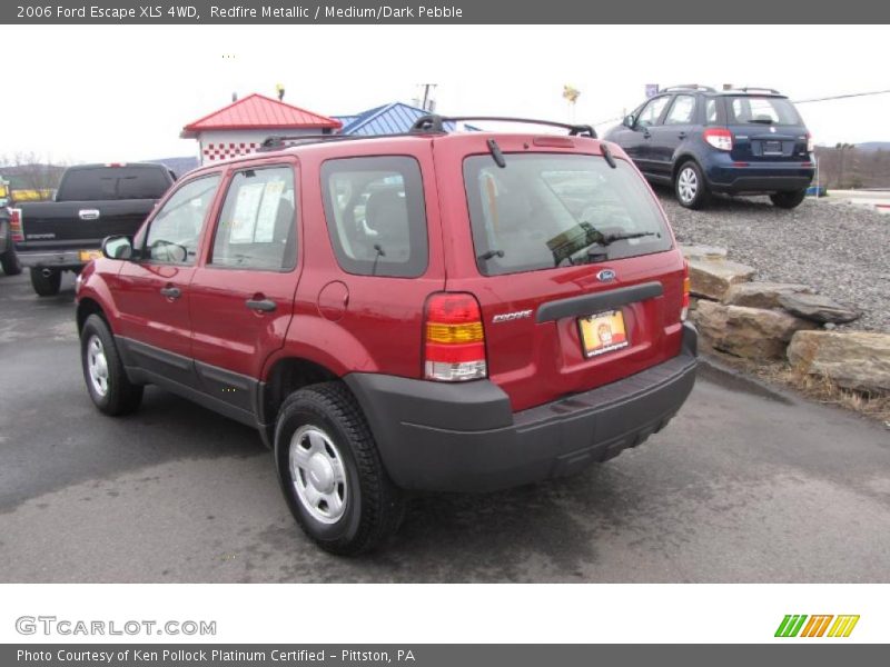 Redfire Metallic / Medium/Dark Pebble 2006 Ford Escape XLS 4WD