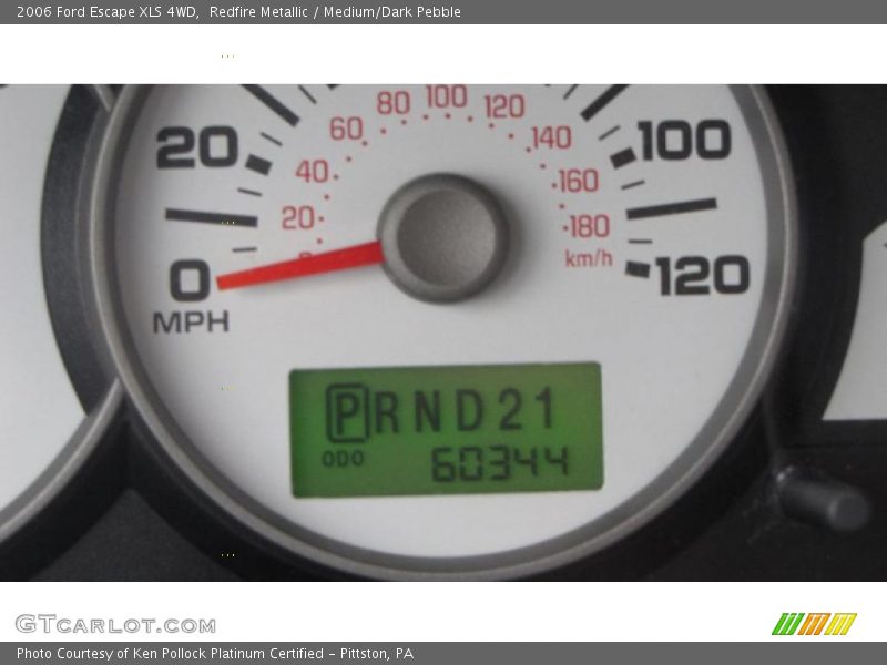 Redfire Metallic / Medium/Dark Pebble 2006 Ford Escape XLS 4WD