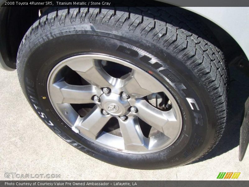 Titanium Metallic / Stone Gray 2008 Toyota 4Runner SR5