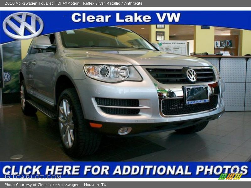 Reflex Silver Metallic / Anthracite 2010 Volkswagen Touareg TDI 4XMotion