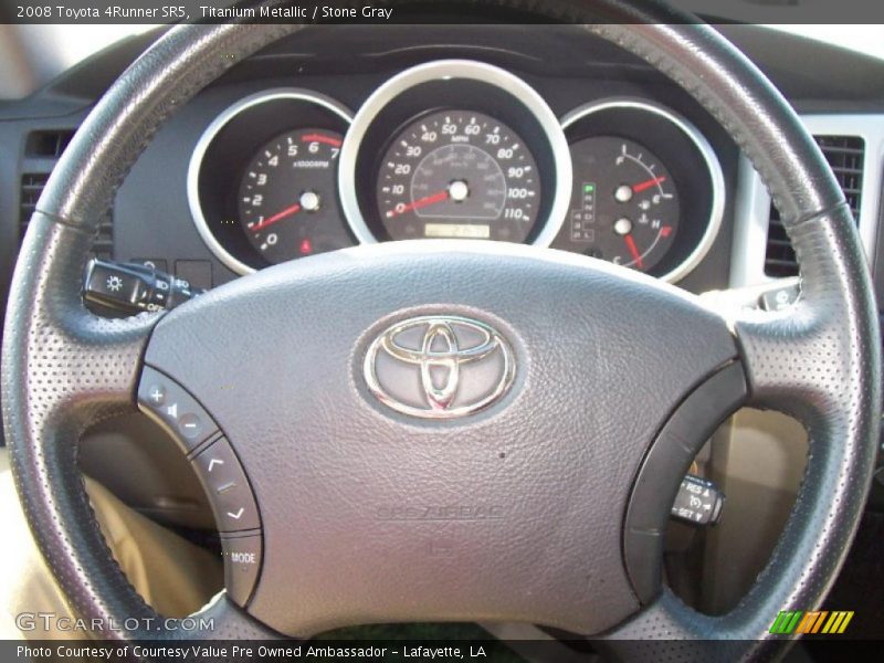 Titanium Metallic / Stone Gray 2008 Toyota 4Runner SR5