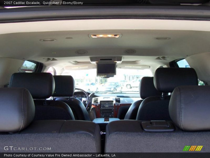 Quicksilver / Ebony/Ebony 2007 Cadillac Escalade