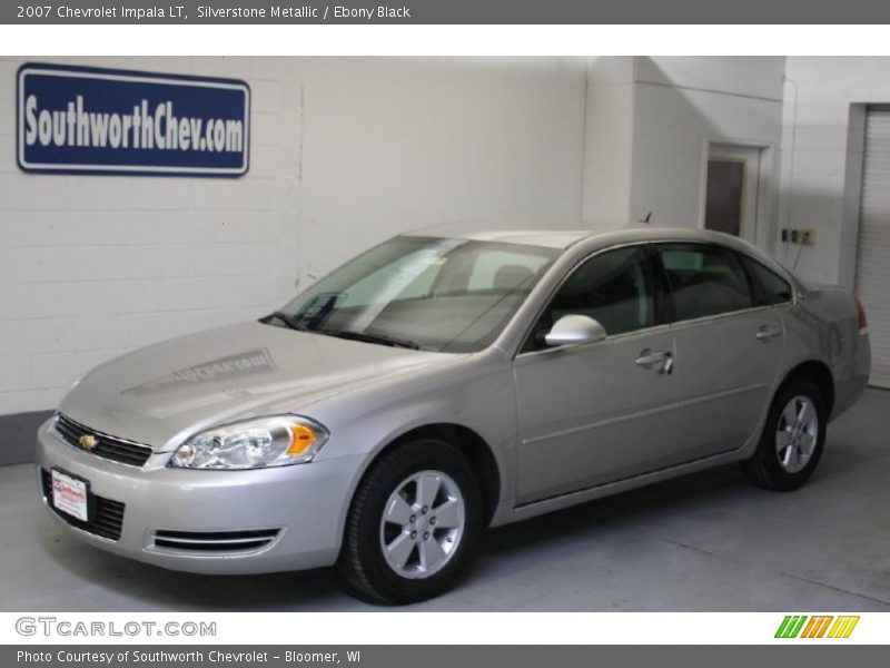 Silverstone Metallic / Ebony Black 2007 Chevrolet Impala LT