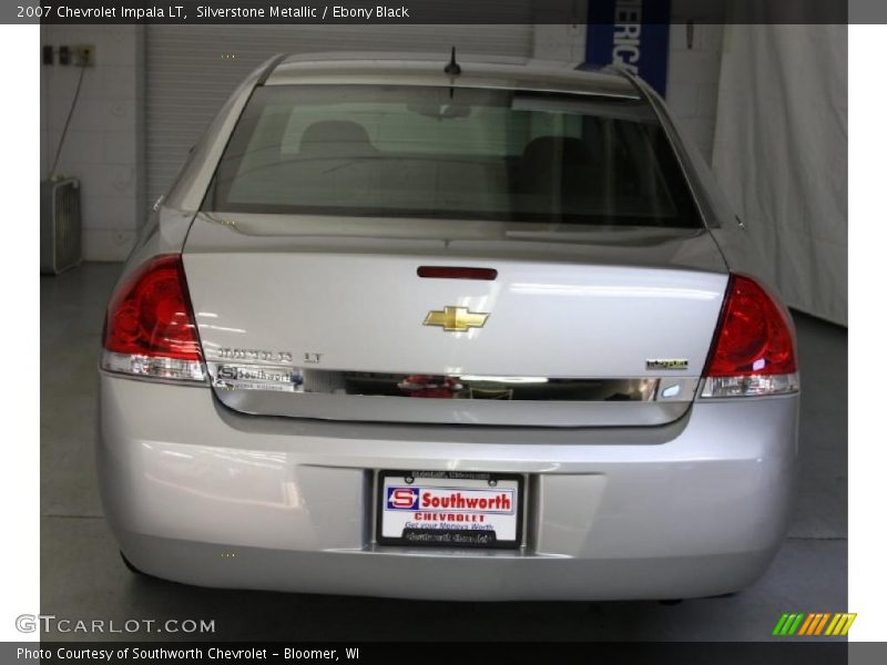 Silverstone Metallic / Ebony Black 2007 Chevrolet Impala LT