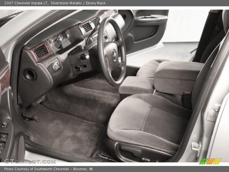 Silverstone Metallic / Ebony Black 2007 Chevrolet Impala LT