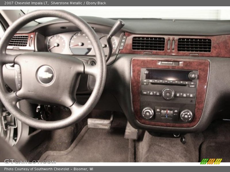 Silverstone Metallic / Ebony Black 2007 Chevrolet Impala LT